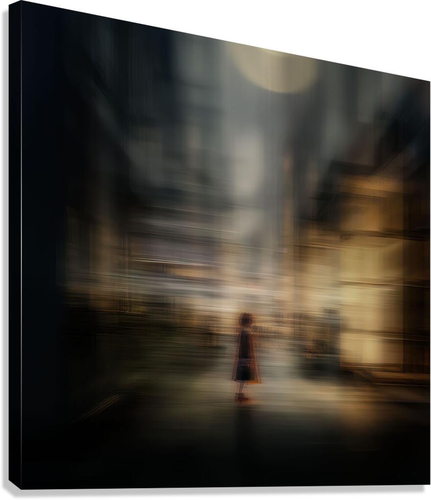 Where Time Blurs Canvas Print