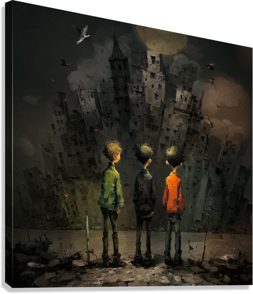 Inheritance of Ruins Canvas Print