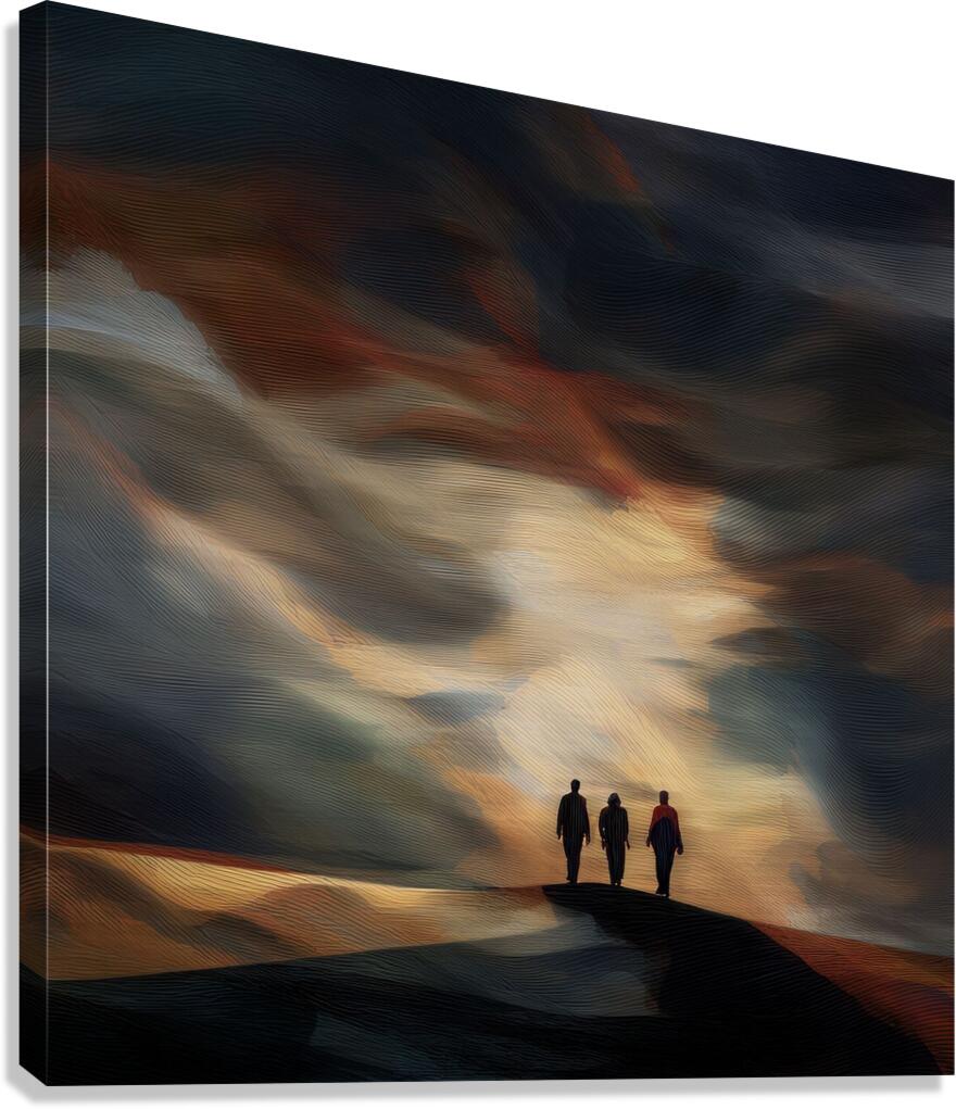 Ridge of Quiet Fire Canvas Print