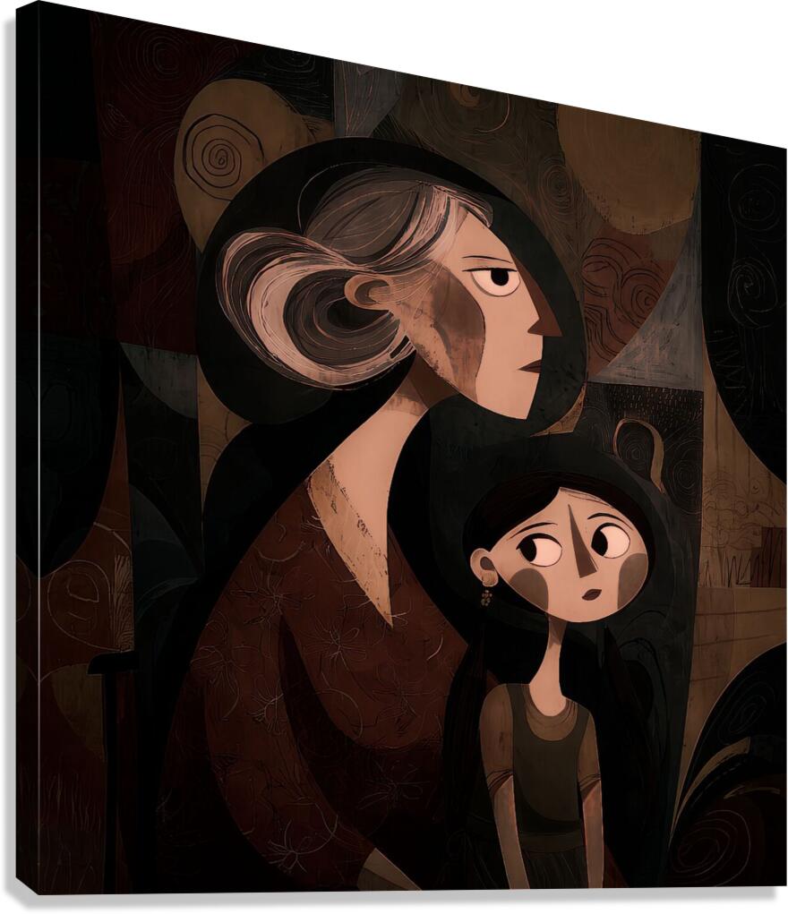 The Quiet Between Ages Canvas Print