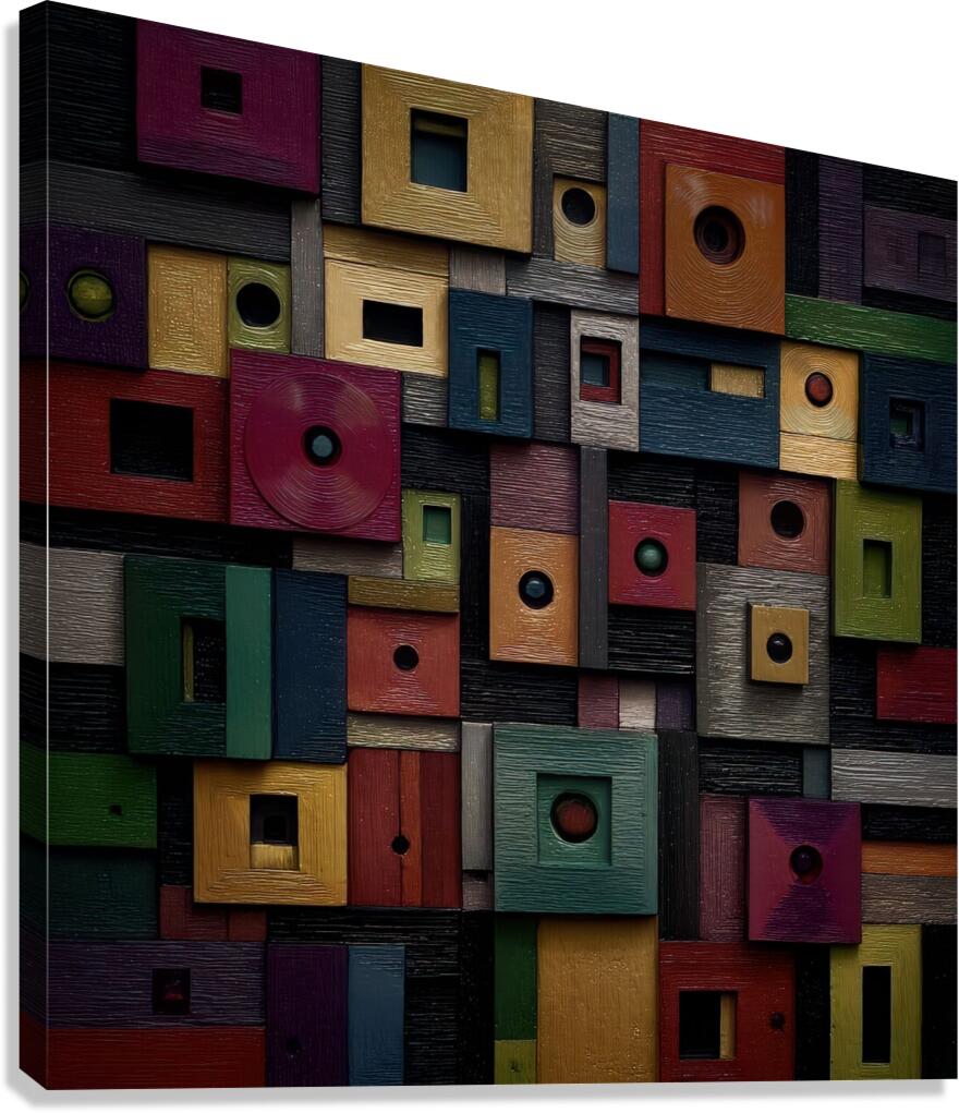 The Map of Tomorrow Canvas Print