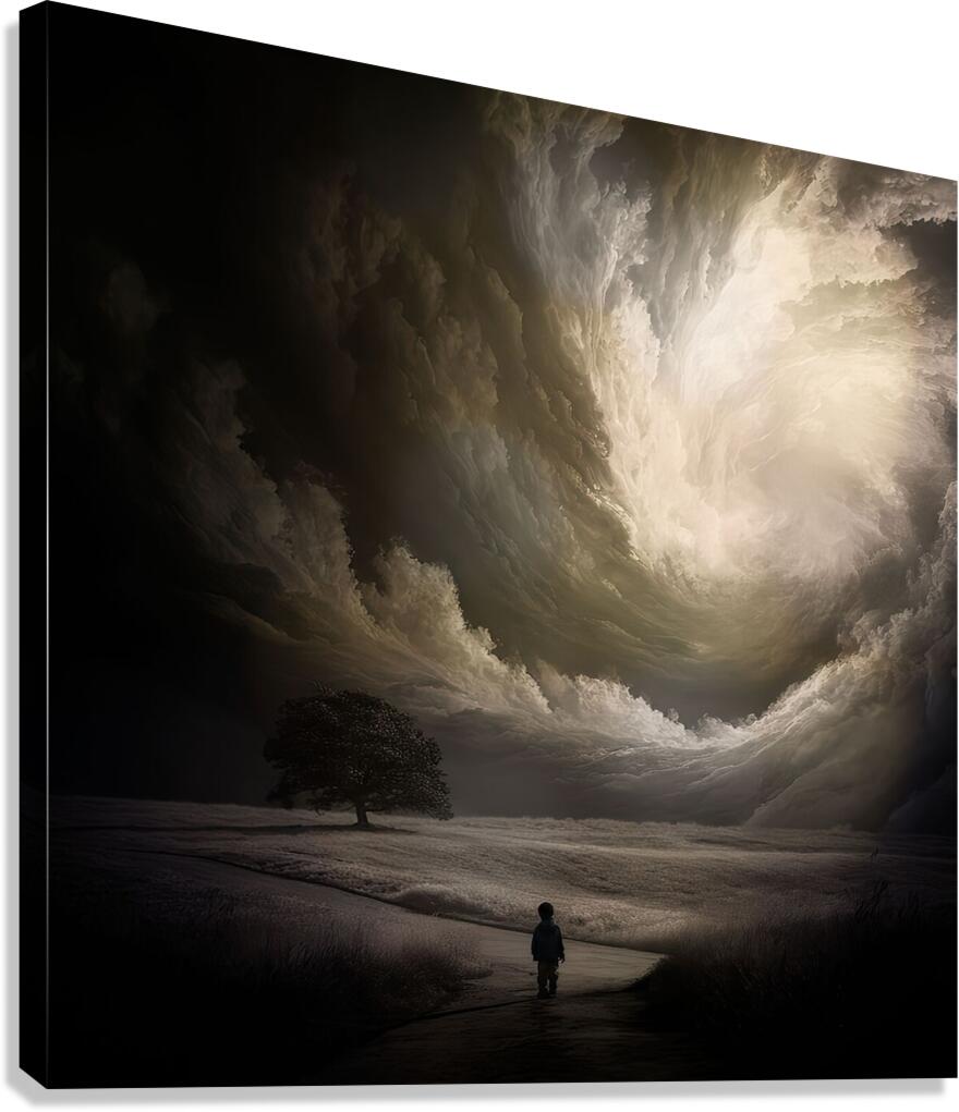 A Small Witness Canvas Print