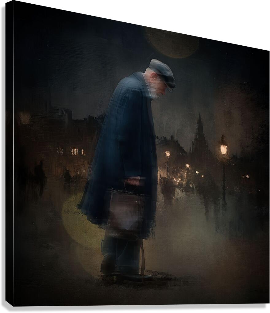 The Weight of Quiet Years Canvas Print