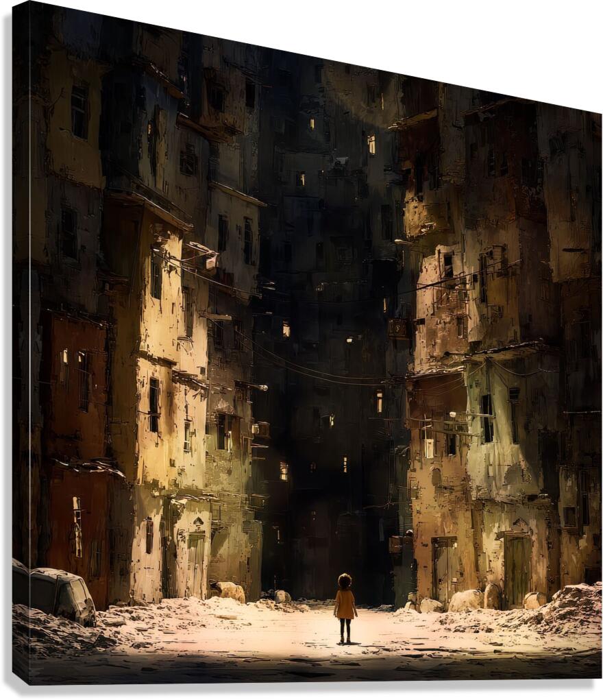 A Question of Light Canvas Print