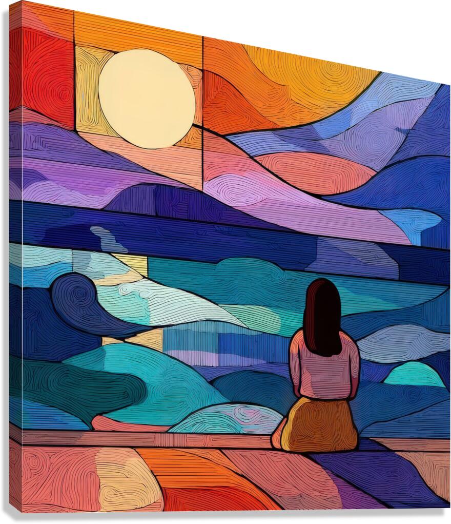 Color and Calm Canvas Print