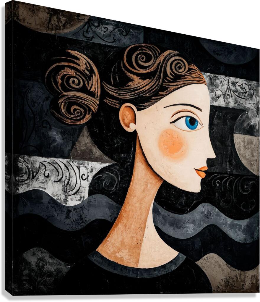 The Shape of Thought Canvas Print