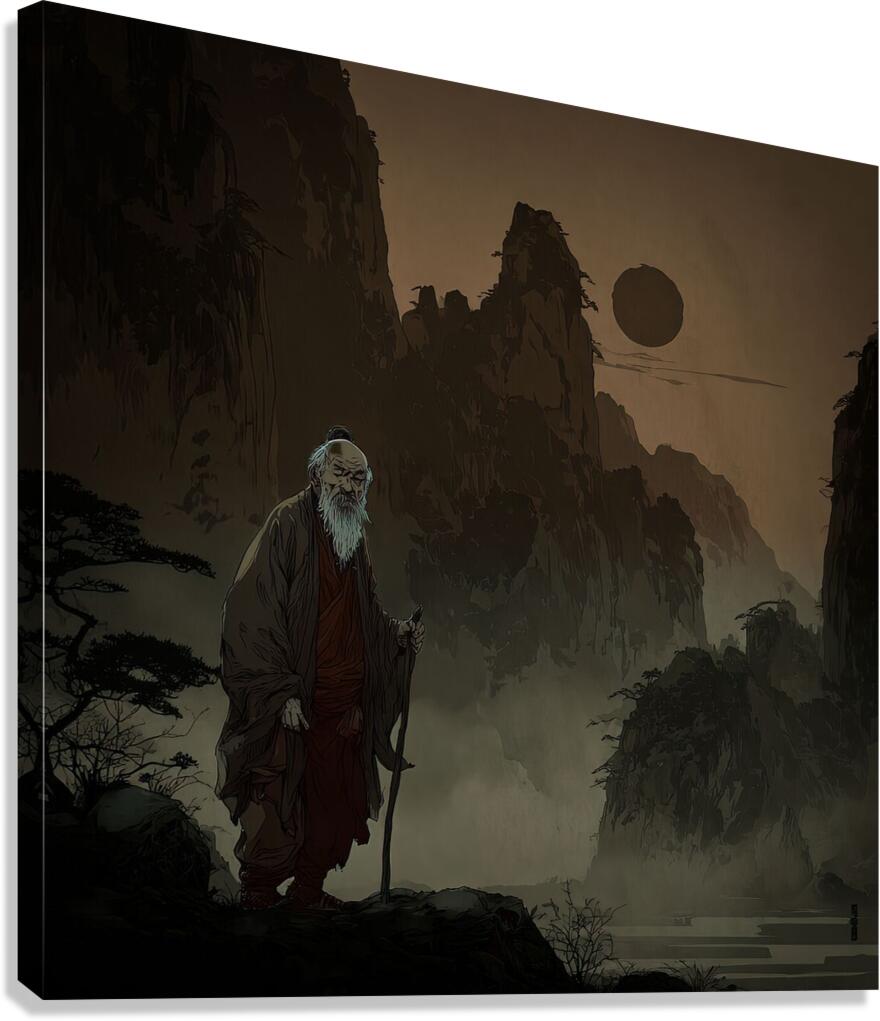 The Long Journey Canvas Print