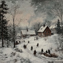 Frozen Village Comes to Life