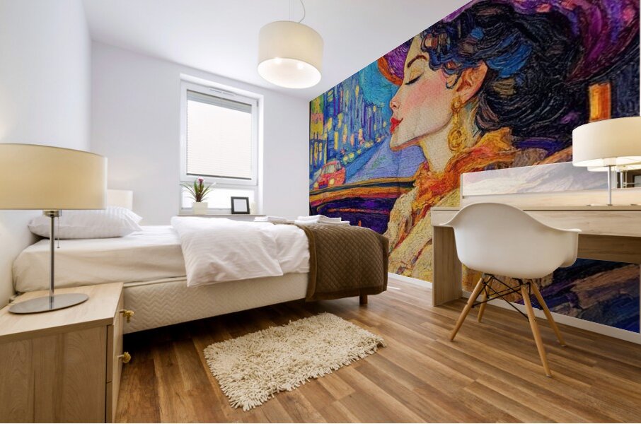 Elegance in Motion Mural print