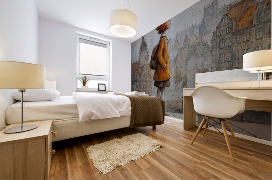 Edgewalker Mural print