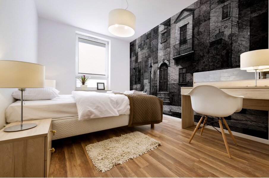 The Waiting Mural print