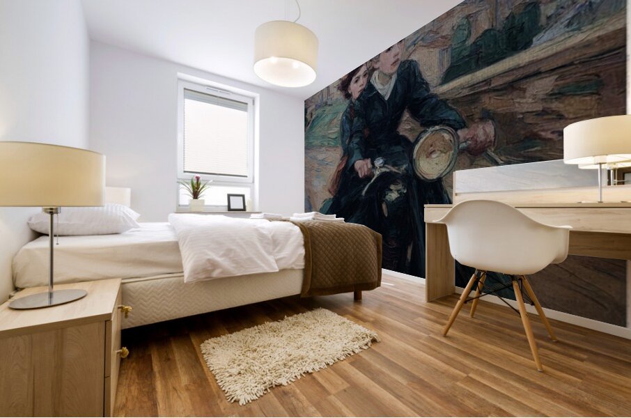 Escape from the Old World Mural print