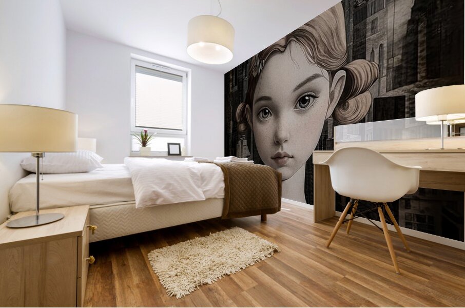 Porcelain Soul Mural print