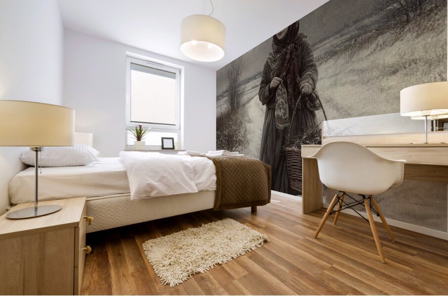 Winters Errand Mural print