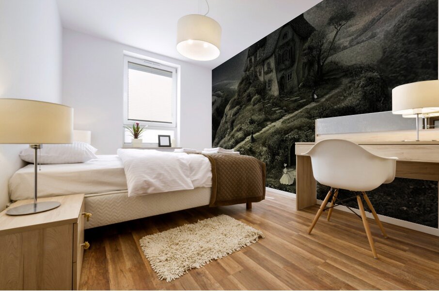 The Hidden Door Mural print