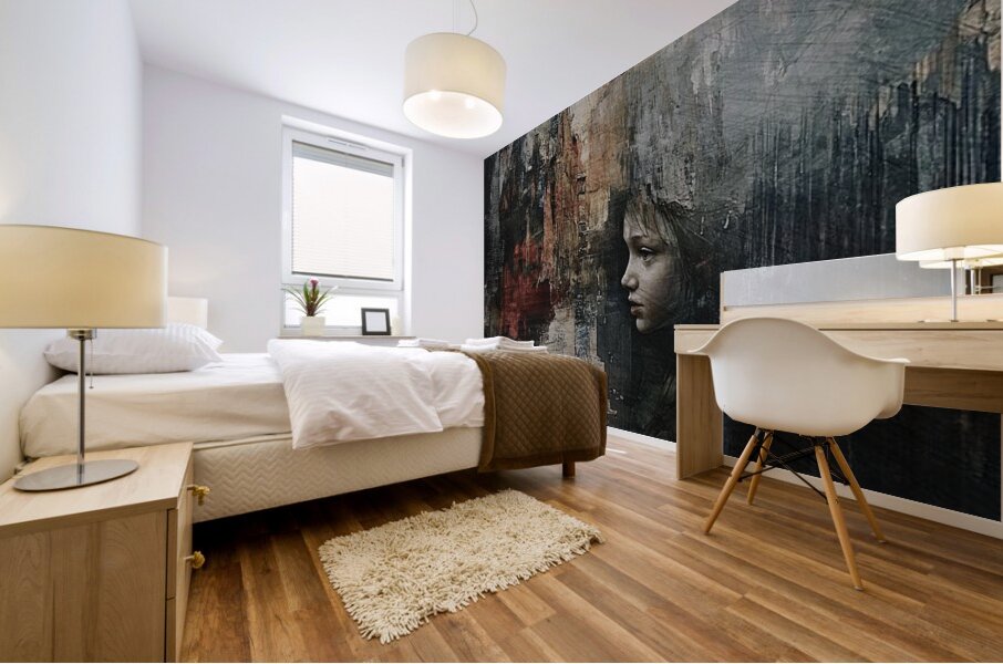 Silent Observer Mural print