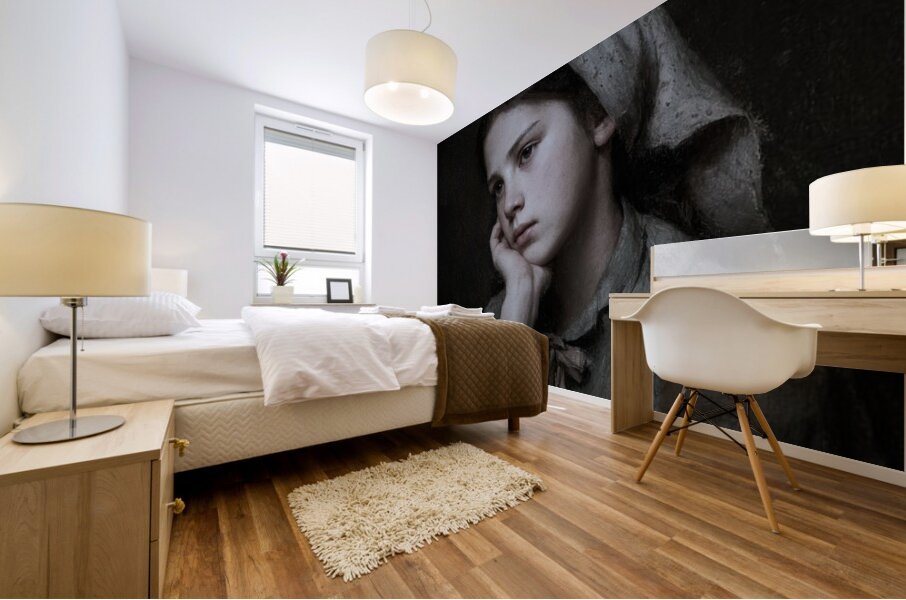 When Shadows Speak Softly Mural print