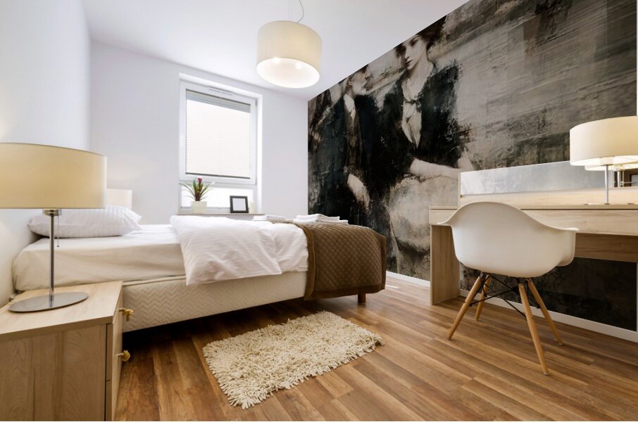 Whispers Across Time Mural print