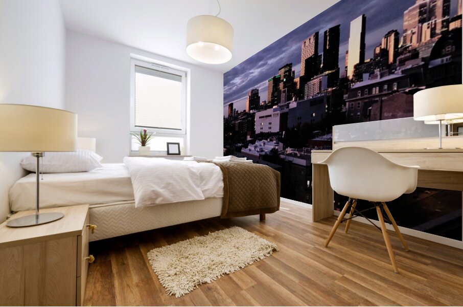Montreal Morning Mural print