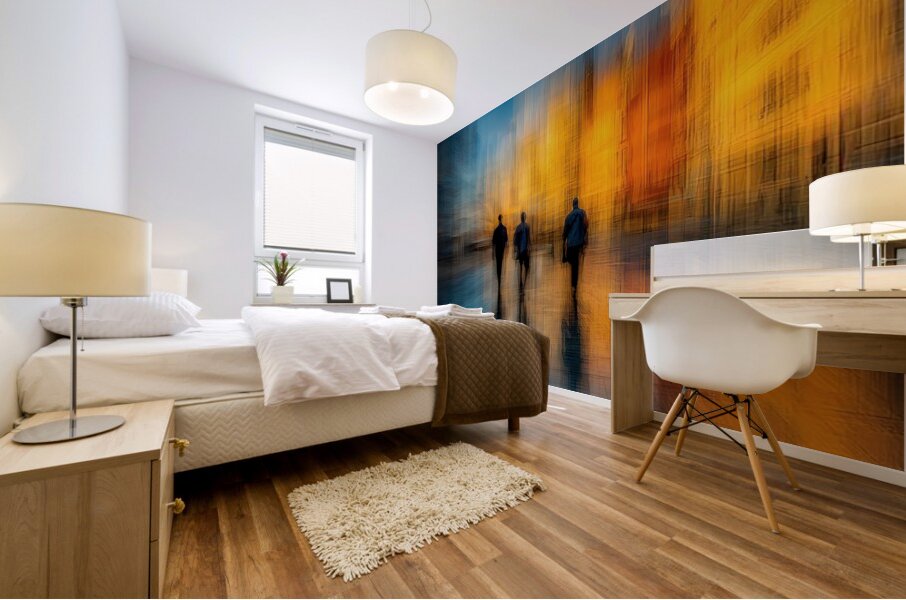 Where Light Walks Mural print