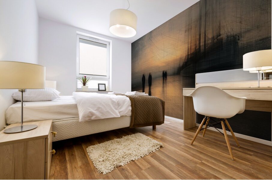 Between Tide and Time Mural print