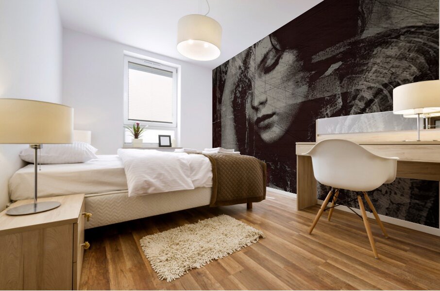 When God Does Not Speak Mural print