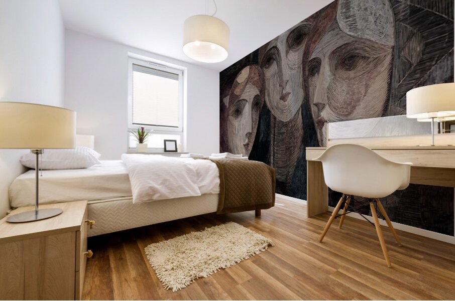 Beyond the Thin Line Mural print