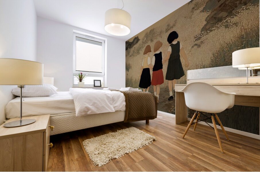 Before We Knew the World Mural print