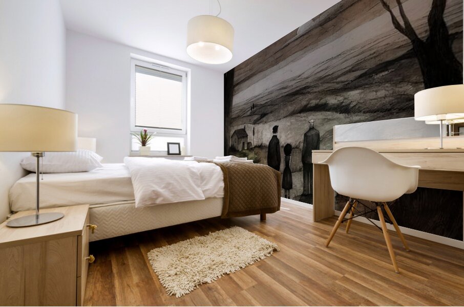 Where the Land Holds Us Mural print