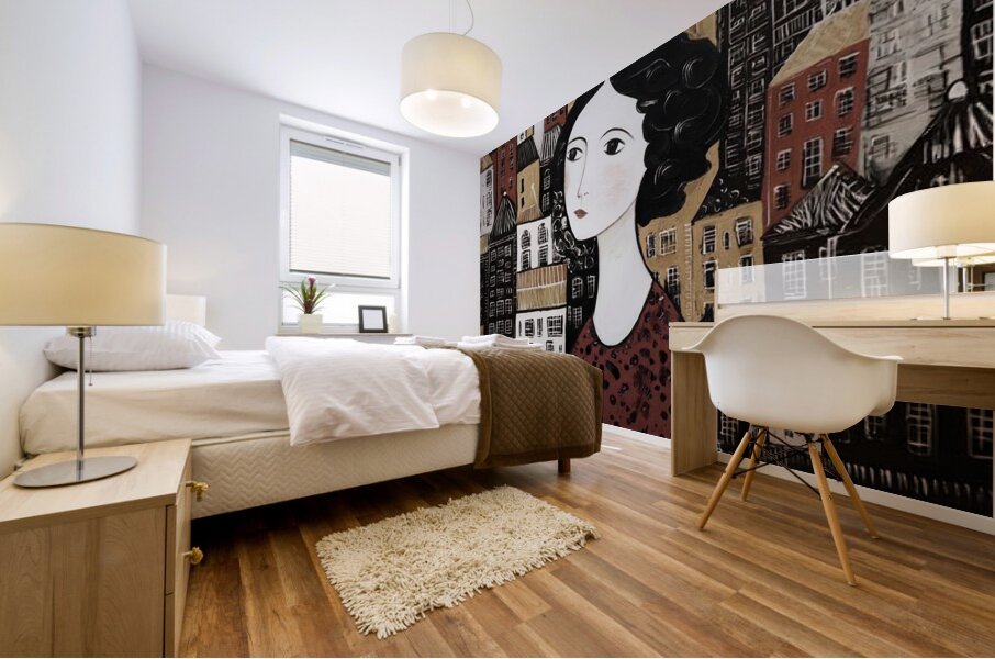 A City Listens Mural print