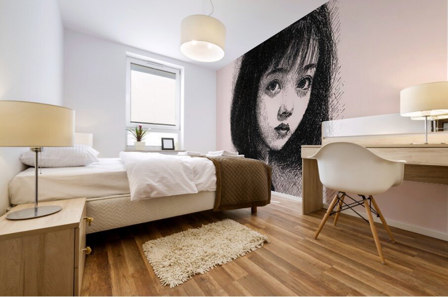 Inked Reverie Mural print