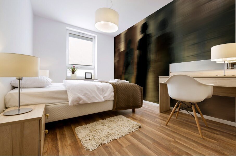 The Unseen Among Us Mural print