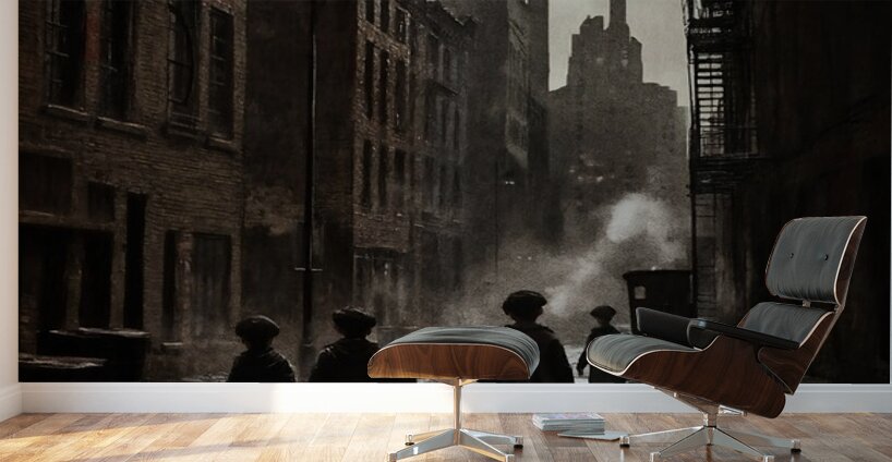 Children of the Smokestack Wall Murals