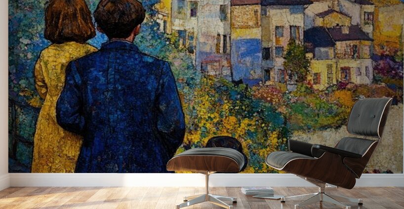 Mystic Town Wall Murals