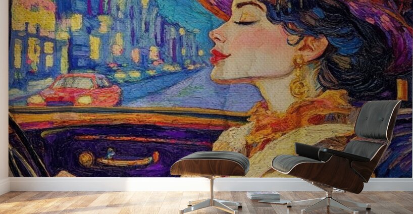 Elegance in Motion Wall Murals