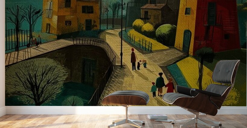 Where Children Lead the Way Wall Murals