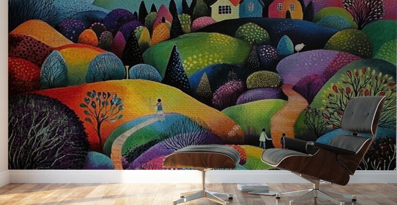 Valley of Two Suns Wall Murals