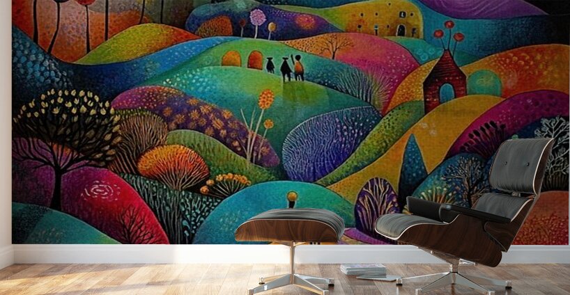 Sunset Reverie Wall Murals