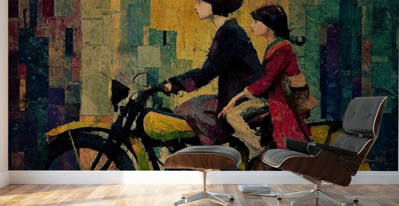 The Yellow Machine Wall Murals