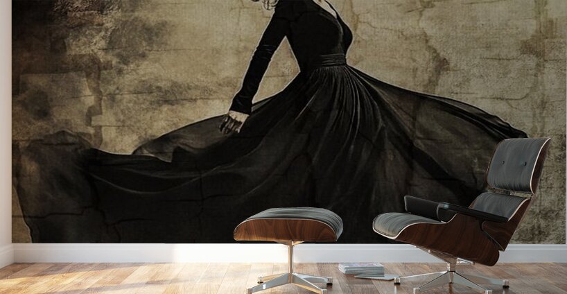 Dancer in the Dust Wall Murals