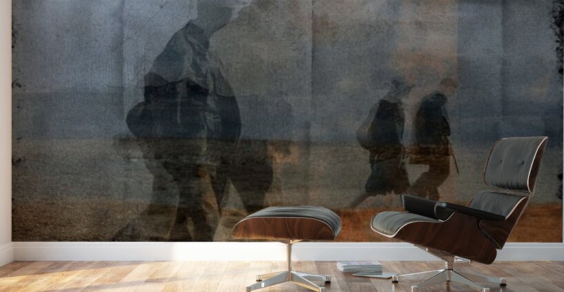 Fading Footsteps Wall Murals