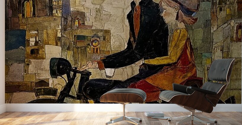 Urban Mosaic Wall Murals