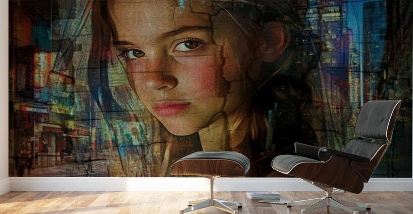Ethereal Gaze Wall Murals