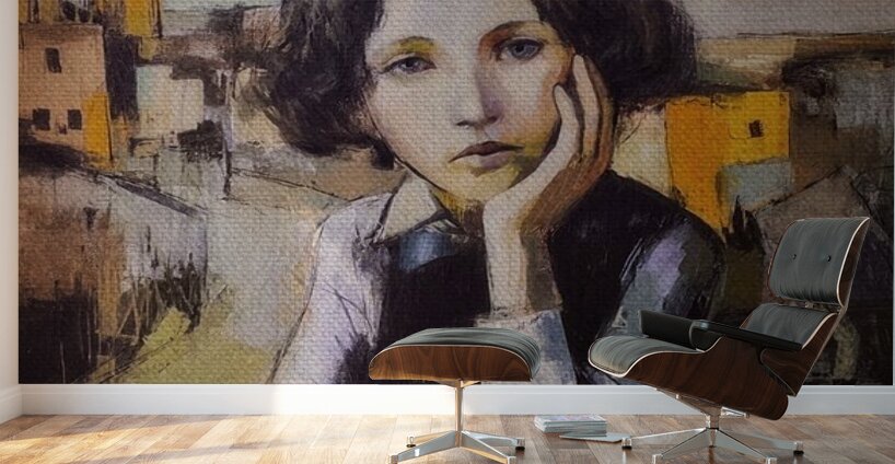 Portrait of a Quiet Hour Wall Murals