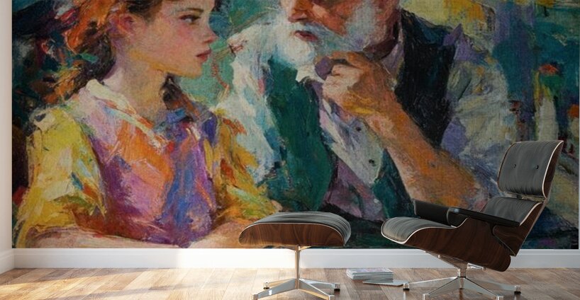 Between Generations Wall Murals