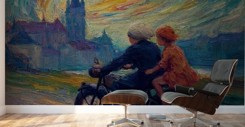 On Painted Roads Wall Murals