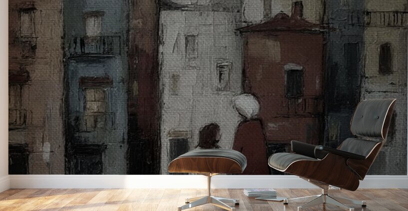 Holding Hands with Time Wall Murals