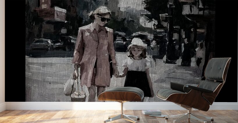 Sidewalk Stories Wall Murals