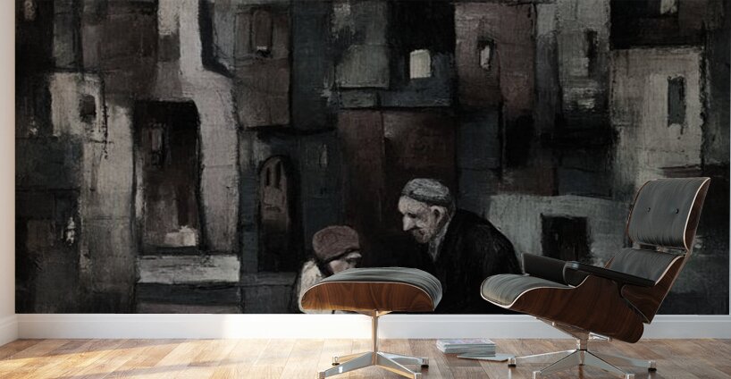 Listening to Old Stories Wall Murals