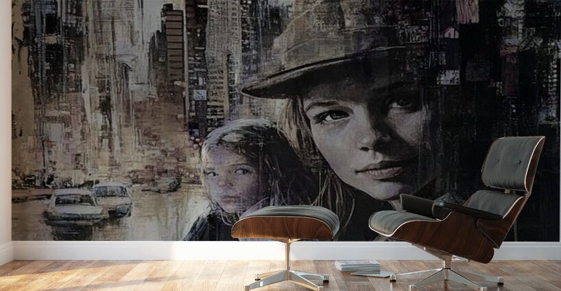 Souls in Sepia Wall Murals